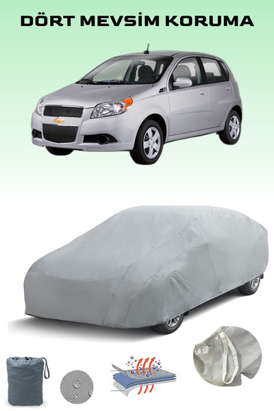 Breen شيفروليه أفيو هاتشباك - مشمع سيارات متوافق، خيمة سيارة مقاومة للماء والشمس