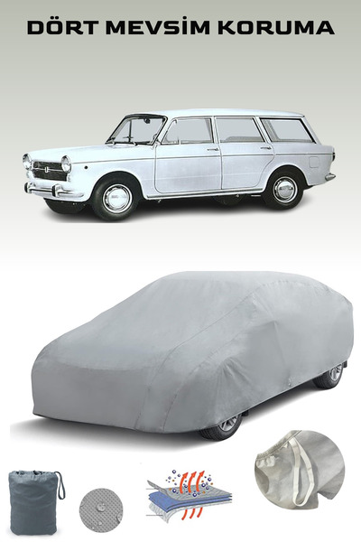 Breen Fıat 1100 D Station Wagon 1962 - 1968 مشمع السيارات القماش المشمع التلقائي