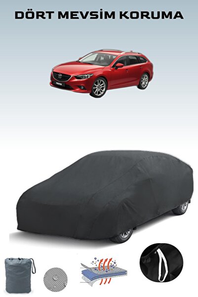Breen أسود، MAZDA 6 3 SPORT COMBI، مشمع السيارة، غطاء السيارة، خيمة السيارة
