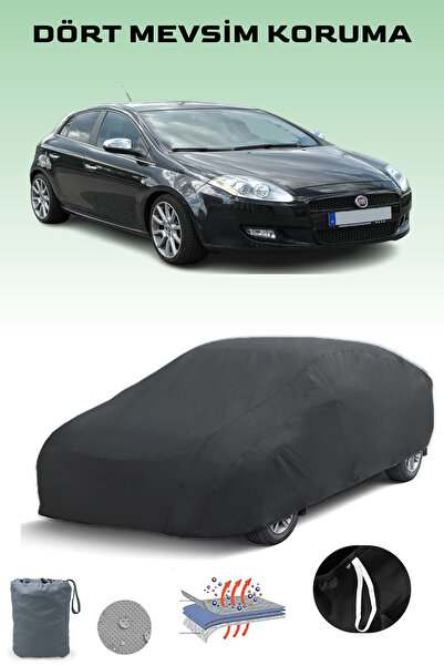 Breen أسود، FIAT BRAVO 2007 - 2010، مشمع السيارة، غطاء السيارة، خيمة السيارة