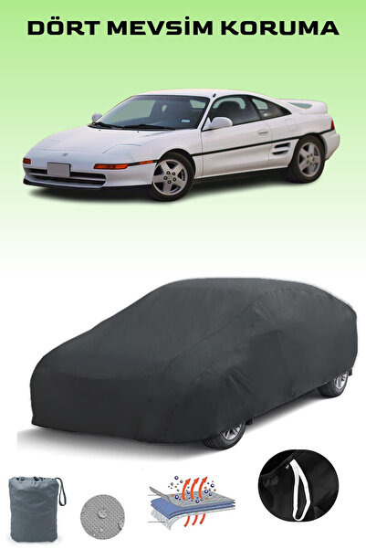 Breen أسود، TOYOTA MR2 1990 - 2000، مشمع السيارة، غطاء السيارة، خيمة السيارة