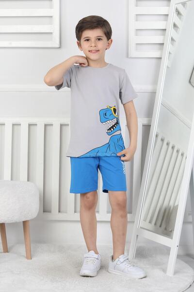 NEWKİDS Set za dečake sa printom dinosaurusa