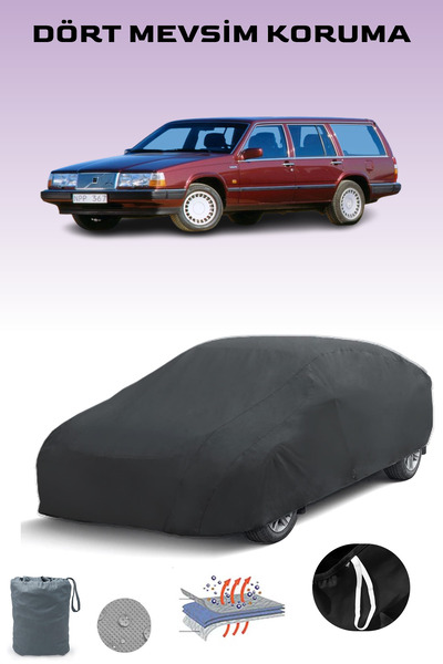 Breen أسود، VOLVO 760 ESTATE 1985 - 1990، مشمع السيارة، غطاء السيارة، خيمة ال...