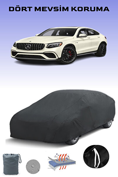 Breen أسود، مرسيدس GLC كوبيه (C253) 2016 - 2019، مشمع السيارة، غطاء السيارة، ...