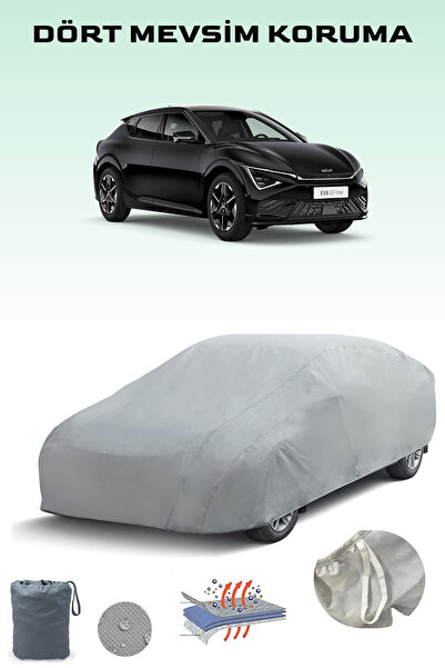 Breen مشمع سيارات متوافق مع Kia EV6، مشمع سيارات، خيمة سيارة، مقاوم للماء والشمس