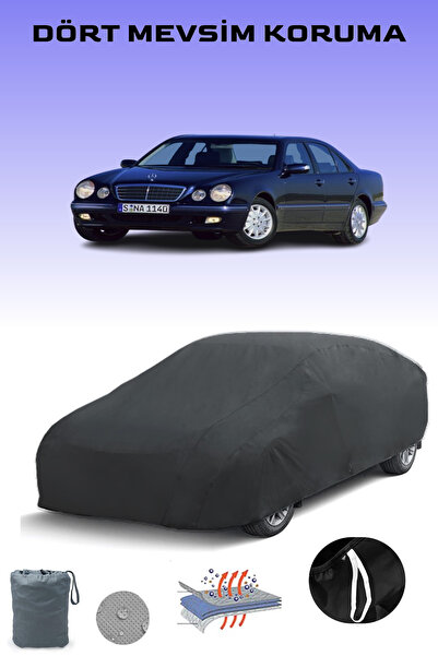 Breen Black, MERCEDES E-SERISI (W210) 1999 - 2002, Car Canvas, Car Cover, Car...