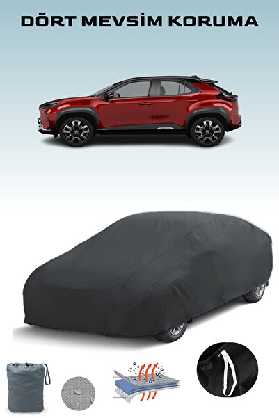 Breen أسود، TOYOTA YARIS CROSS، مشمع السيارة، غطاء السيارة، خيمة السيارة