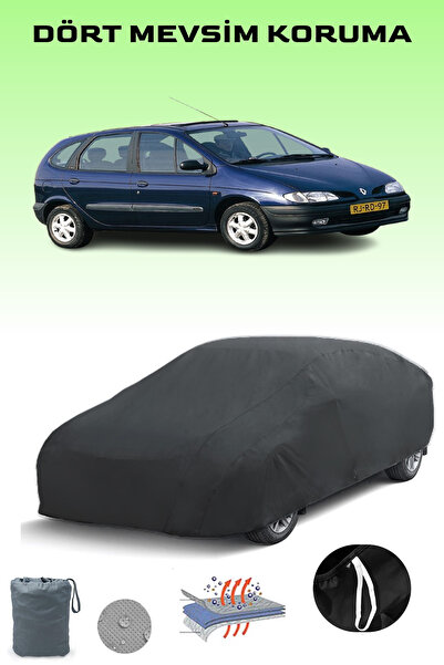 Breen Black, Renault Megane Scenic 1995 - 1999, Car Tarpaulin, Auto Cover, Ca...