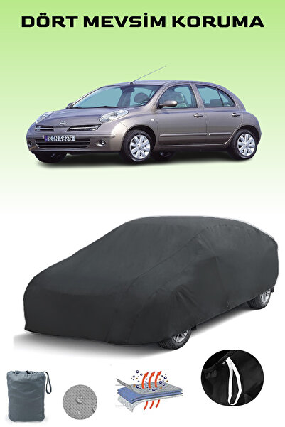 Breen Black, Nissan Micra 5 Door 2005 - 2007, Car Tarpaulin, Auto Cover, Car ...