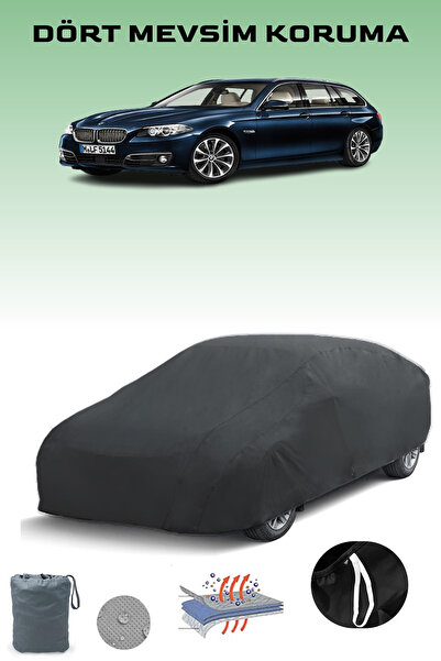 Breen أسود، BMW 5 SERIES TOURING (F11) 2010 - 2013، مشمع السيارة، غطاء السيارة، خيمة السيارة
