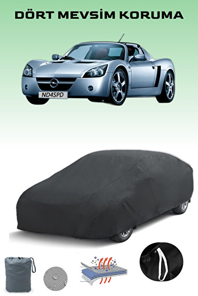 Breen أسود، أوبل سبيدر، مشمع السيارة، غطاء السيارة، خيمة السيارة