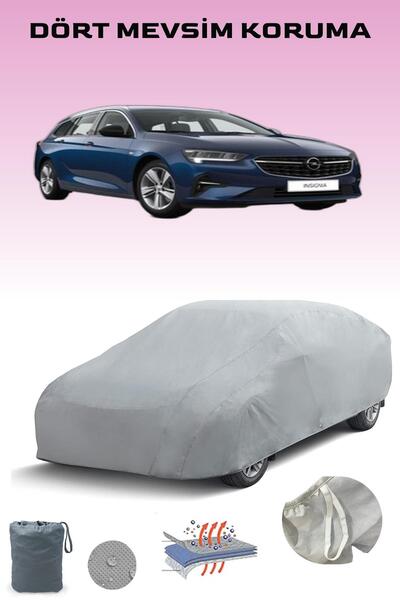 Breen غطاء سيارة رمادي لأوبل إنسيجنيا سبورتس تورر جي إس آي 2017 - 2021، غطاء سيارة، خيمة سيارة