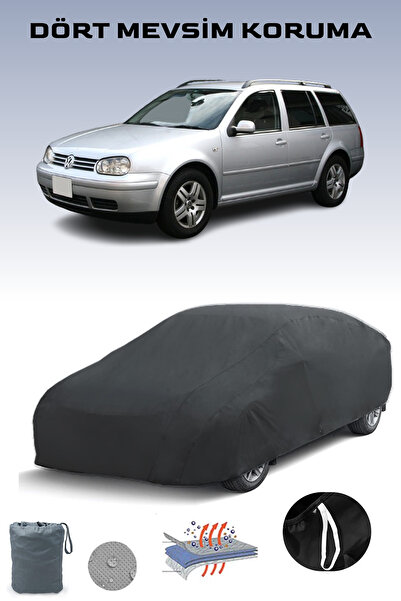 Breen أسود، فولكس فاجن فولكس فاجن جولف 4 VARIANT 1999 - 2006، قماش سيارة، غطاء سيارة، خيمة سيارة