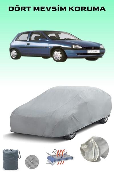 Breen متوافق مع Opel Corsa B - مشمع سيارة مقاوم للماء والشمس وخيمة