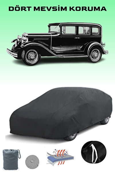 Breen أسود، FIAT 524 C 1931 - 1934، مشمع السيارة، غطاء السيارة، خيمة السيارة