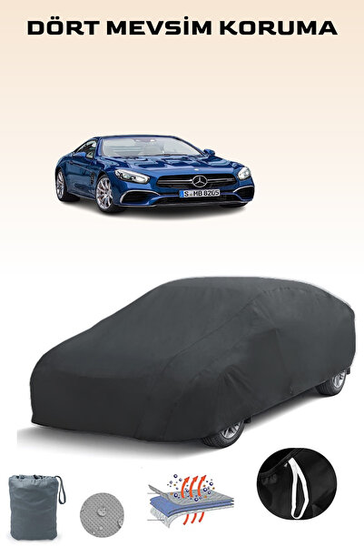 Breen أسود, MERCEDES SL 65 AMG (R231) 2016 - 2021, قماش مشمع للسيارة, غطاء سي...
