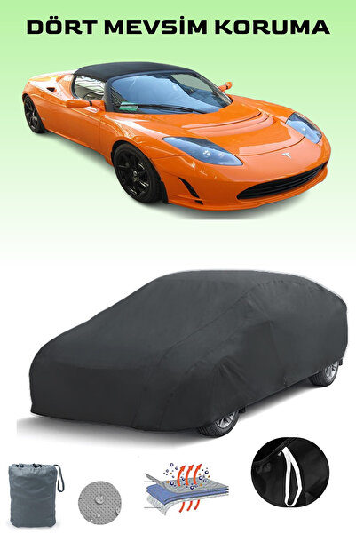 Breen أسود، TESLA MOTORS ROADSTER 2008 - 2012، مشمع السيارة، غطاء السيارة، خي...