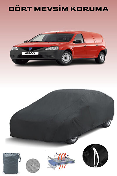 Breen Black, Dacia Logan Van 2007 - 2012, Car Tarpaulin, Auto Cover, Car Awning