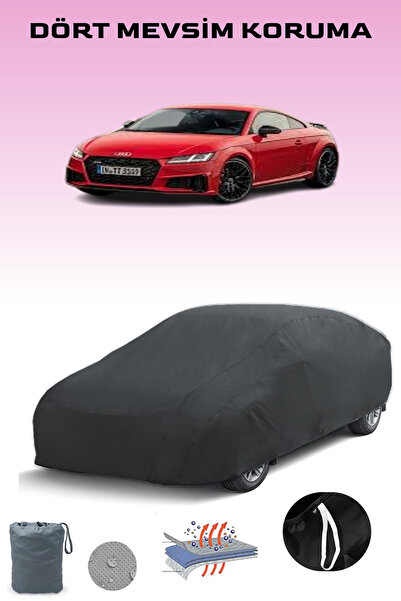 Breen أسود، AUDI TTS COUPE 2018 - 2021، مشمع السيارة، غطاء السيارة، خيمة السيارة