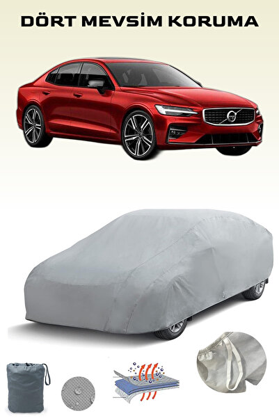 Breen Volvo S60 model için uyumlu araba brandası; su ve güneşe dayanıklıdır.