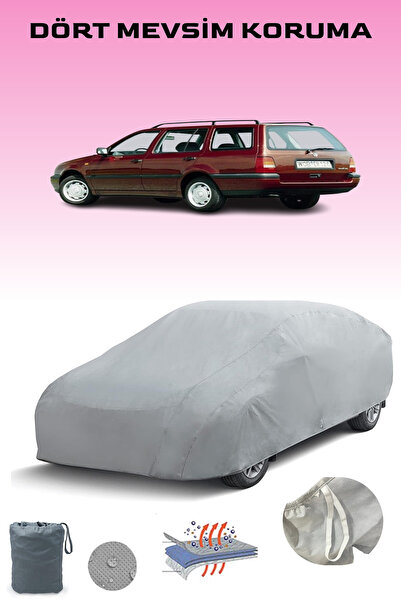 Breen Gray Volkswagen Golf 3 Variant Car Tarpaulin, Auto Cover, Car Tent