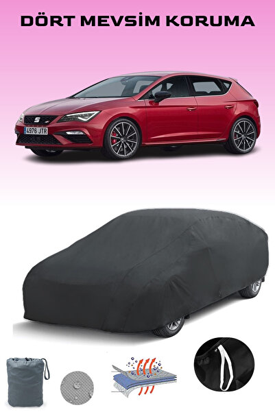 Breen أسود، سيات ليون كوبرا آر 2017 - 2021، مشمع سيارة، غطاء سيارة، خيمة سيارة