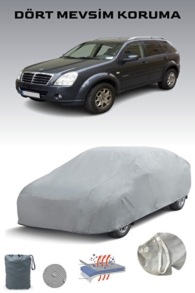 Breen غطاء سيارة رمادي لسيارة سانغ يونغ ريكستون 2، غطاء سيارة، خيمة سيارة