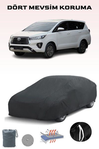 Breen أسود، TOYOTA KIJANG 1NNOVA 2، مشمع السيارة، غطاء السيارة، خيمة السيارة