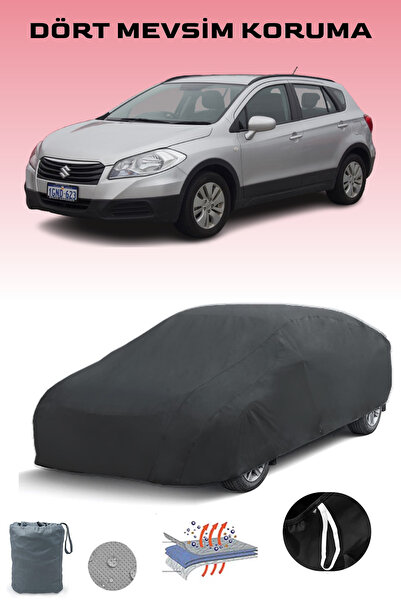 Breen أسود، SUZUKI SX4 2013 - 2016، مشمع السيارة، غطاء السيارة، خيمة السيارة