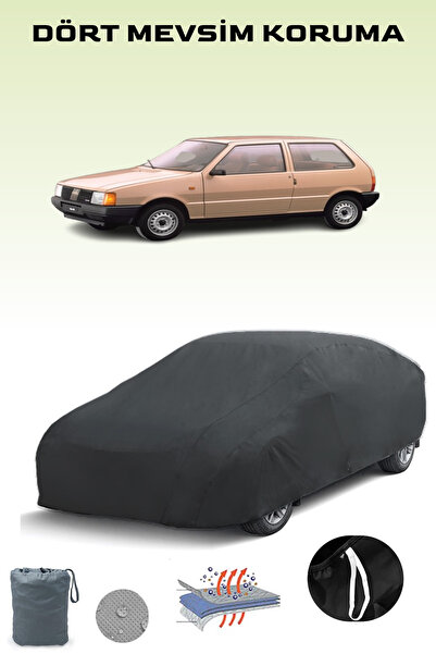 Breen أسود، FIAT UNO 3 أبواب 1983 - 1989، مشمع السيارة، غطاء السيارة، خيمة ال...