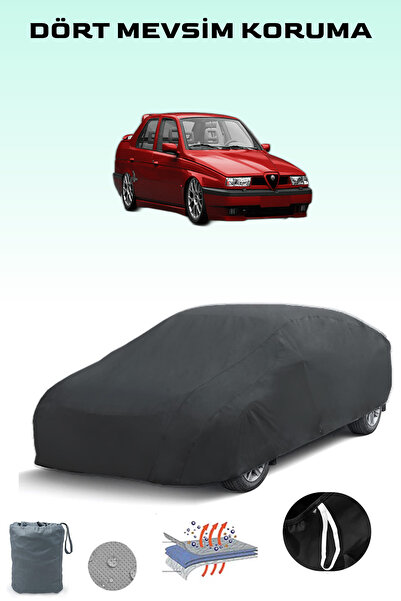 Breen أسود، ألفا روميو 155 1992 - 1998، مشمع السيارة، غطاء السيارة، خيمة السيارة