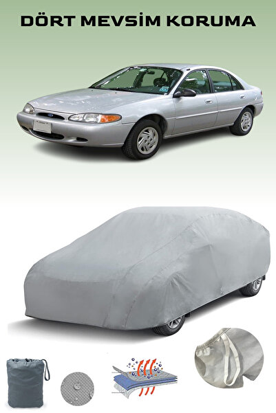 Breen غطاء سيارة فورد إسكورت سيدان رمادي اللون، غطاء سيارة، خيمة سيارة