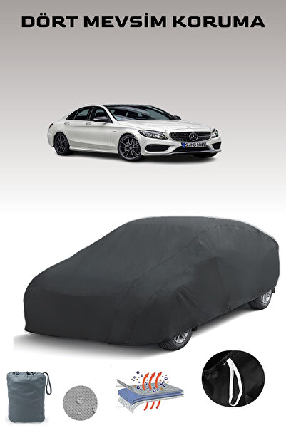 Breen أسود، لسيارة مرسيدس C 450 AMG T-MODELL (S205) 2014 - 2015، مشمع السيارة...