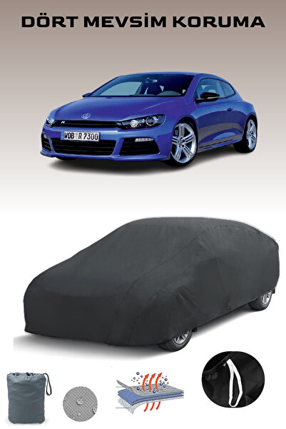 Breen Black, Volkswagen Scirocco R 2009 - 2014, Car Tarpaulin, Auto Cover, Ca...