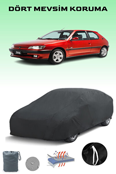 Breen أسود، بيجو 306 3 أبواب 1997 - 2001، مشمع السيارة، غطاء السيارة، خيمة ال...