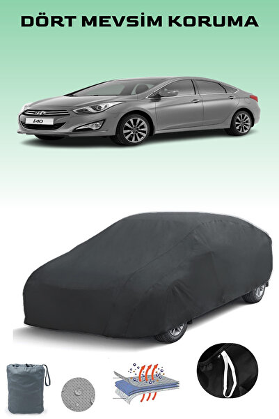 Breen أسود، HYUNDAI I40 SALOON 2011 - 2018، مشمع السيارة، غطاء السيارة، خيمة السيارة