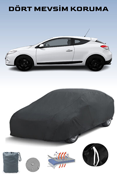 Breen Black, Renault Megane Coupe 2008 - 2015, Car Tarpaulin, Auto Cover, Car...