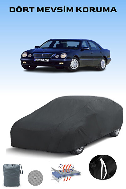 Breen Black, Mercedes E-Series (W210) 1995 - 1999, Car Tarpaulin, Auto Cover,...