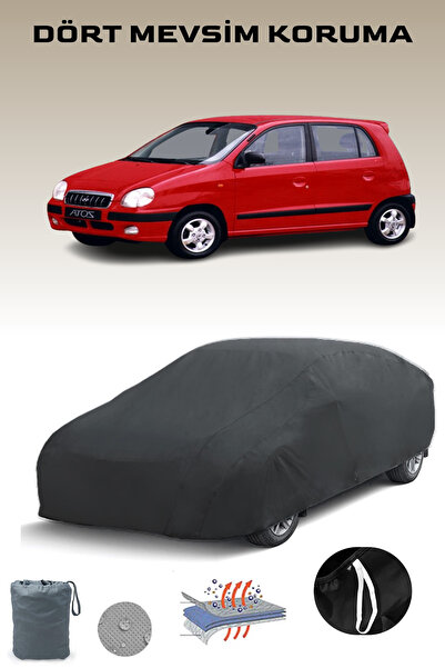 Breen أسود، HYUNDAI ATOS SPIRIT 1999 - 2003، مشمع السيارة، غطاء السيارة، خيمة...