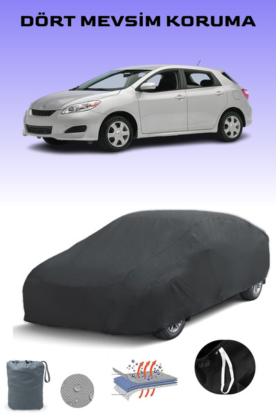 Breen أسود، TOYOTA MATRIX 2009 - 2014، مشمع السيارة، غطاء السيارة، خيمة السيارة