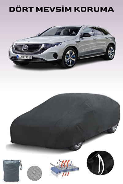 Breen Black, Mercedes Eqc 400 2019 - 2021, Car Tarpaulin, Auto Cover, Car Tent