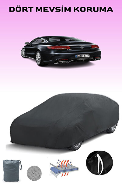 Breen Black, MERCEDES S 65 COUPE (C217) 2014 - 2017, Car Canvas, Car Cover, C...