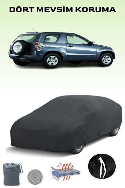 Breen أسود، سوزوكي إسكودو / فيتارا 3 أبواب 2005 - 2021، مشمع السيارة، غطاء ال...