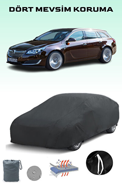 Breen أسود، OPEL INSIGNIA SPORTS TOURER 2009 - 2013، مشمع السيارة، غطاء السيارة، خيمة السيارة