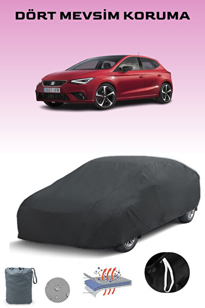 Breen أسود، سيات توليدو 2012 - 2021، مشمع السيارة، غطاء السيارة، خيمة السيارة