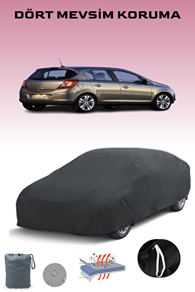 Breen أسود، أوبل كورسا أوبل كورسا 5 أبواب 2006 - 2010، قماش مشمع للسيارة، غطاء سيارة، خيمة سيارة