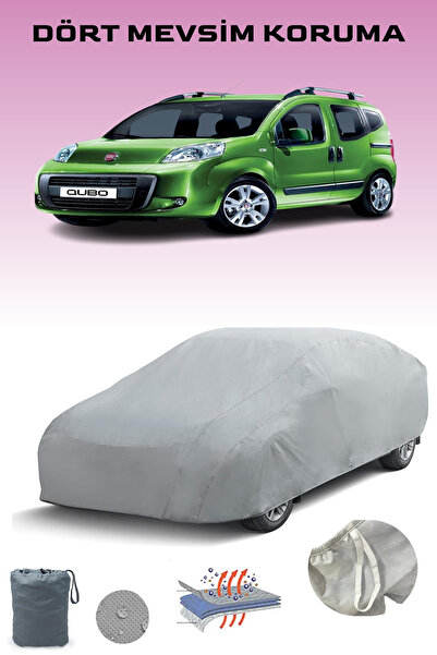 Breen غطاء سيارة فيات كيوبو رمادي اللون، غطاء سيارة، خيمة سيارة