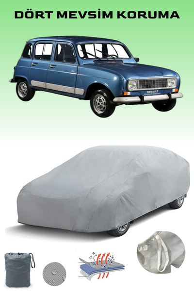 Breen مشمع سيارات Renault 4 - خيمة أوتوماتيكية مقاومة للماء والشمس ومتوافقة