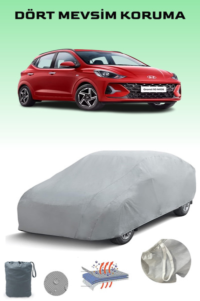 Breen Hyundai Grand I10 Nios 3 - Compatible Car Tarpaulin, Water-Sun-Proof Ca...