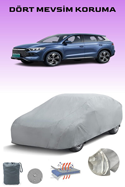 Breen BYD Song Pro 2 - خيمة سيارة متوافقة مع القماش المشمع، مقاومة للماء والشمس